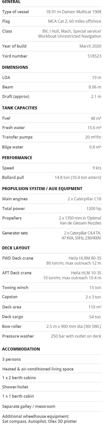 Patricia Matheson specification mobile