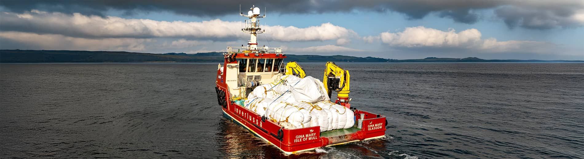 Aquaculture support banner